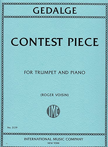 GEDALGE A. - PIEZA DE CONCURSO -