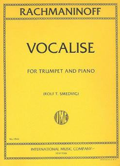 RACHMANINOFF S. - VOCALISE - OP.34 Nº14 DESCATALOGADO