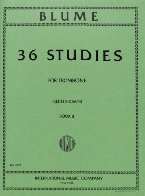 BLUME O. - ESTUDIOS V.2 (36) -