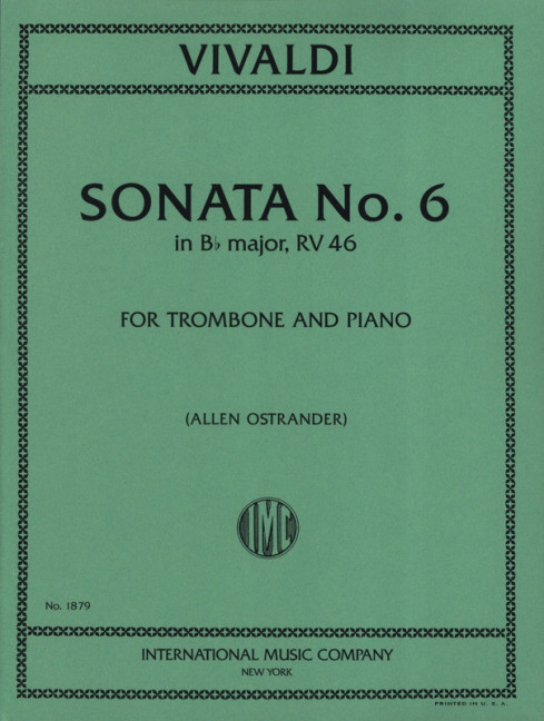 VIVALDI A. - SONATA Nº6 SIb M - RV.46