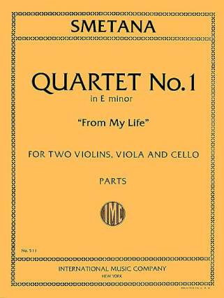 SMETANA B. - CUARTETO CUERDA Nº 1 MI m "DE MI VIDA" (PARTES)
