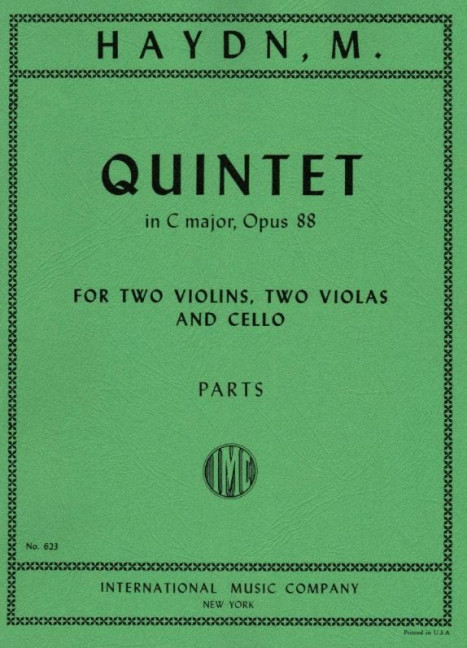 HAYDN M. - QUINTETO DO M OP.88 (2V/2VA/VC)