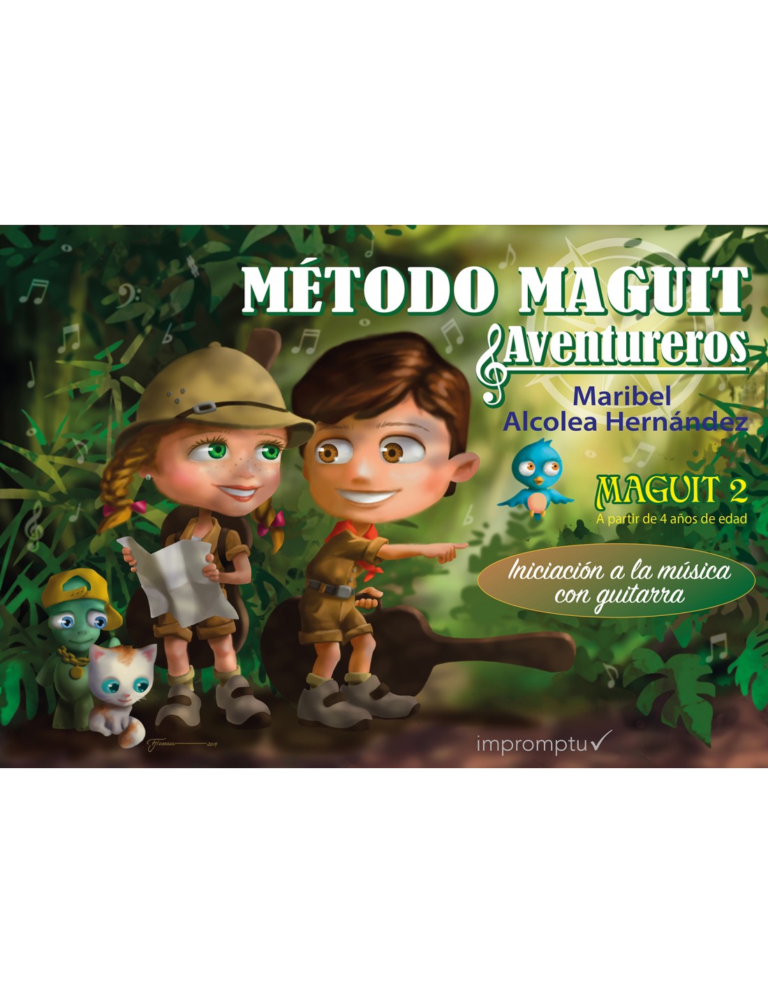 ALCOLEA M. - METODO DE GUITARRA MAGUIT 2: A PARTIR DE 4 AÑOS