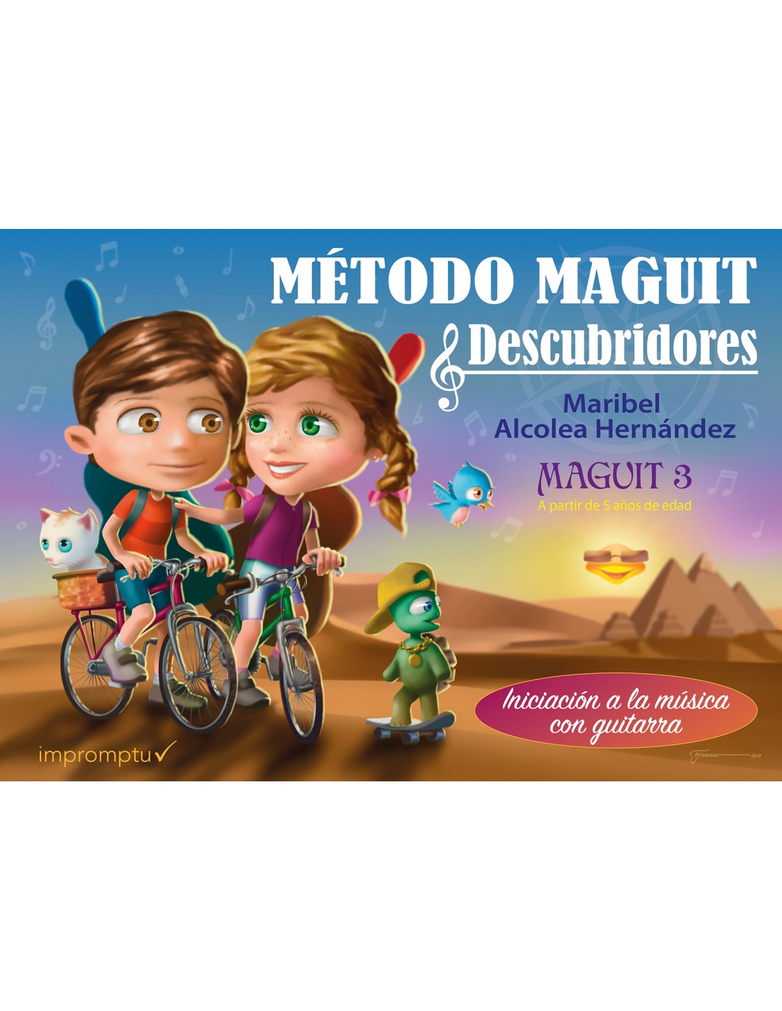ALCOLEA M. - METODO DE GUITARRA MAGUIT 3: A PARTIR DE 5 AÑOS