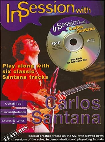 SANTANA - IN SESSION WITH CARLOS SANTANA(GUIT)(+CD)