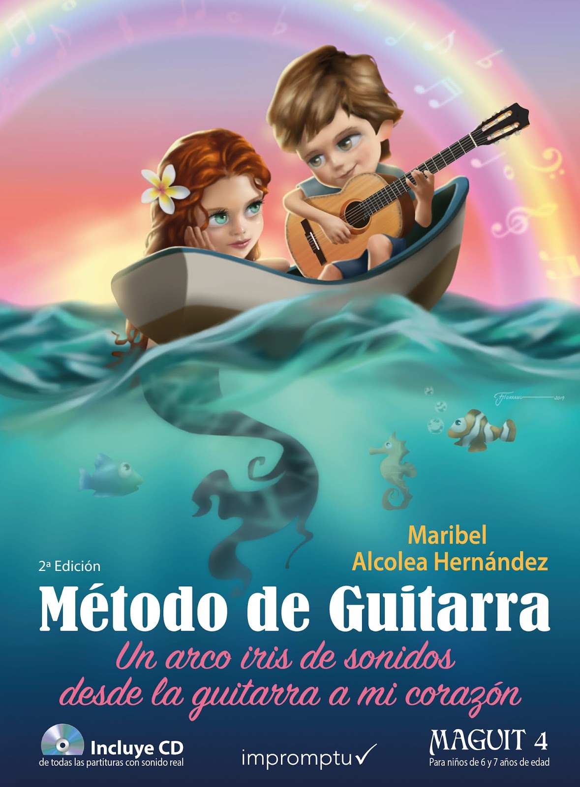 ALCOLEA M. - METODO DE GUITARRA MAGUIT 4: A PARTIR DE 6 AÑOS +DESCARGA