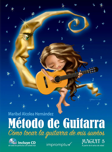 ALCOLEA M. - METODO DE GUITARRA MAGUIT 5: A PARTIR DE 8 AÑOS +CD