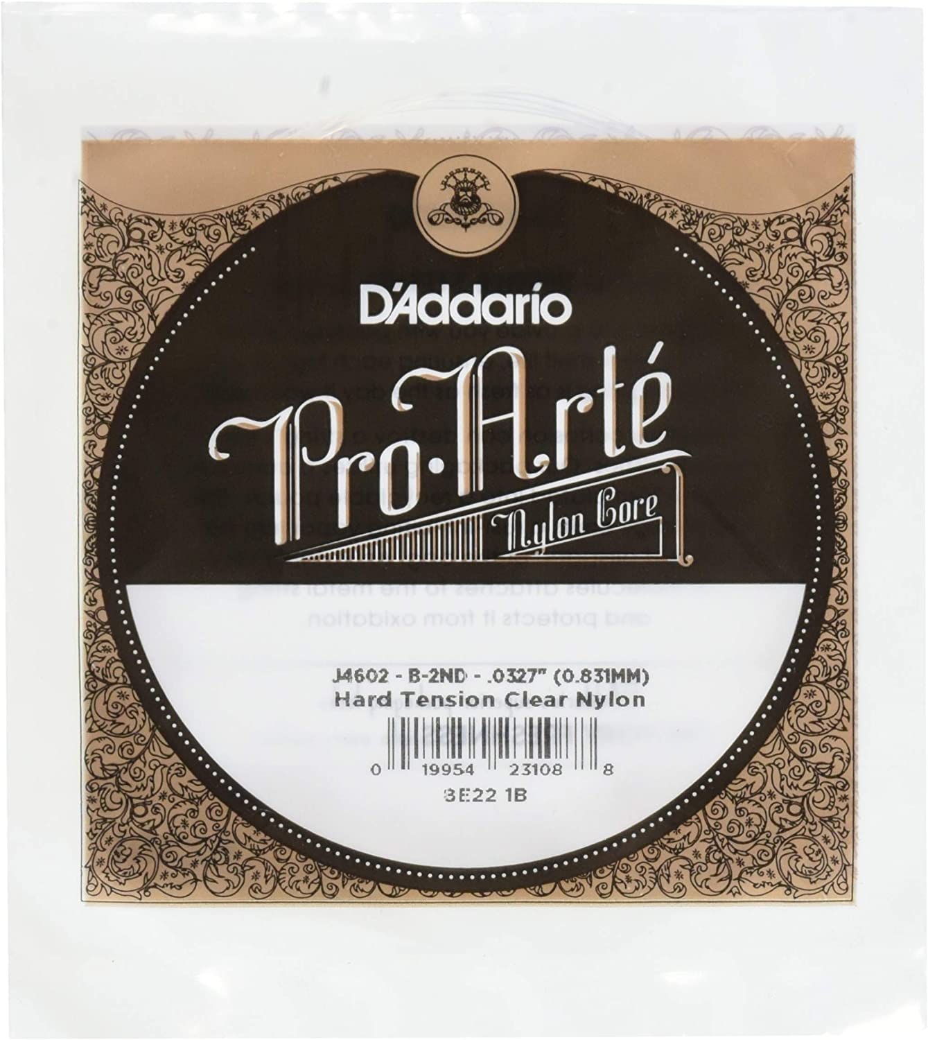 CUERDA GUITARRA CLASICA - D´ADDARIO 2ª TENSION ALTA J4602