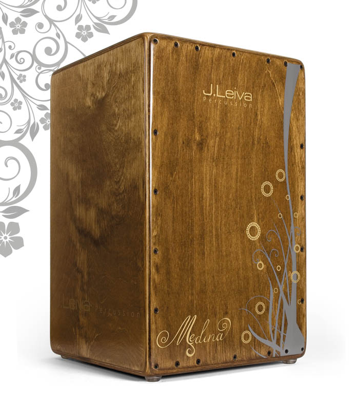 CAJON FLAMENCO - J. LEIVA MOD. MEDINA VINTAGE