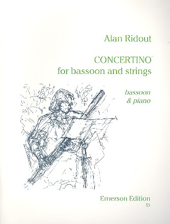 RIDOUT - CONCERTINO - FAGOT Y PIANO
