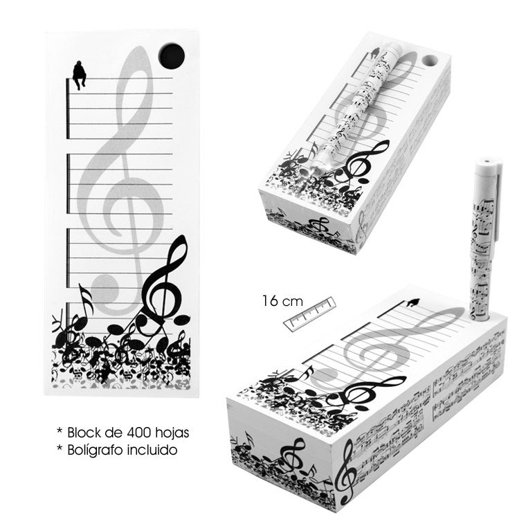 REGALO - BLOCK DE NOTAS CON BOLIGRAFO