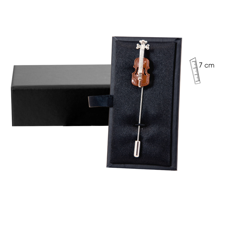 REGALO - ALFILER MARRON (VIOLIN)