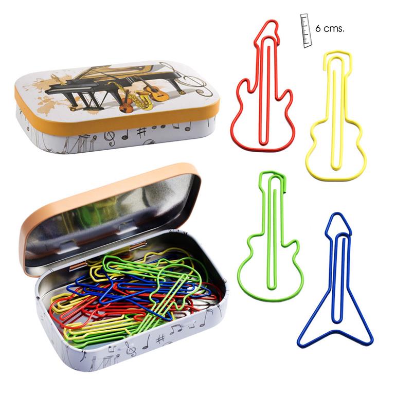 REGALO - CLIPS LATA GUITARRA