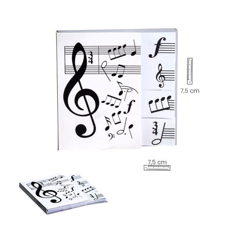 REGALO - SET POS-IT PEQUEÑO MUSICA