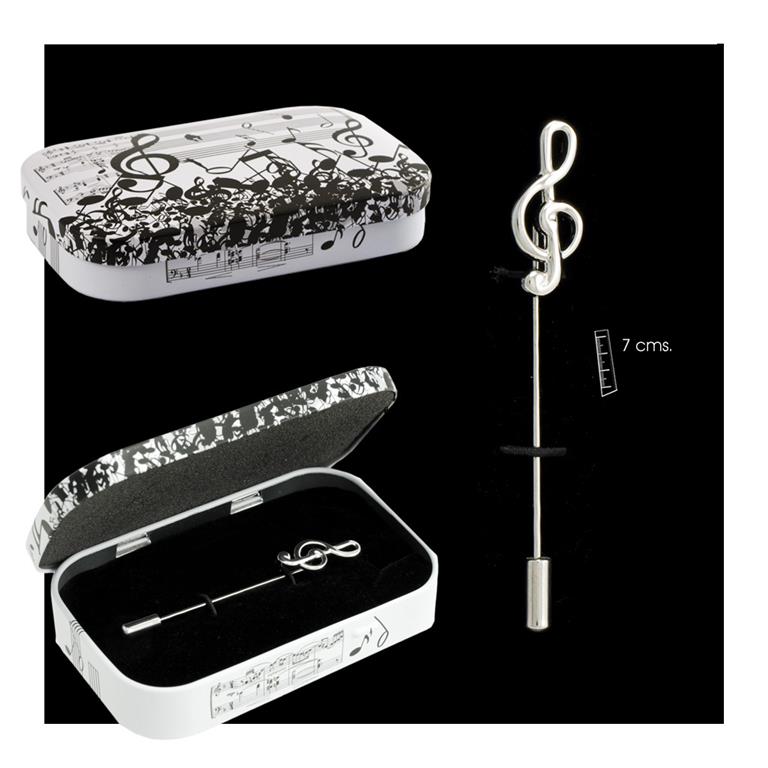 REGALO - ALFILER  CORBATA CLAVE SOL