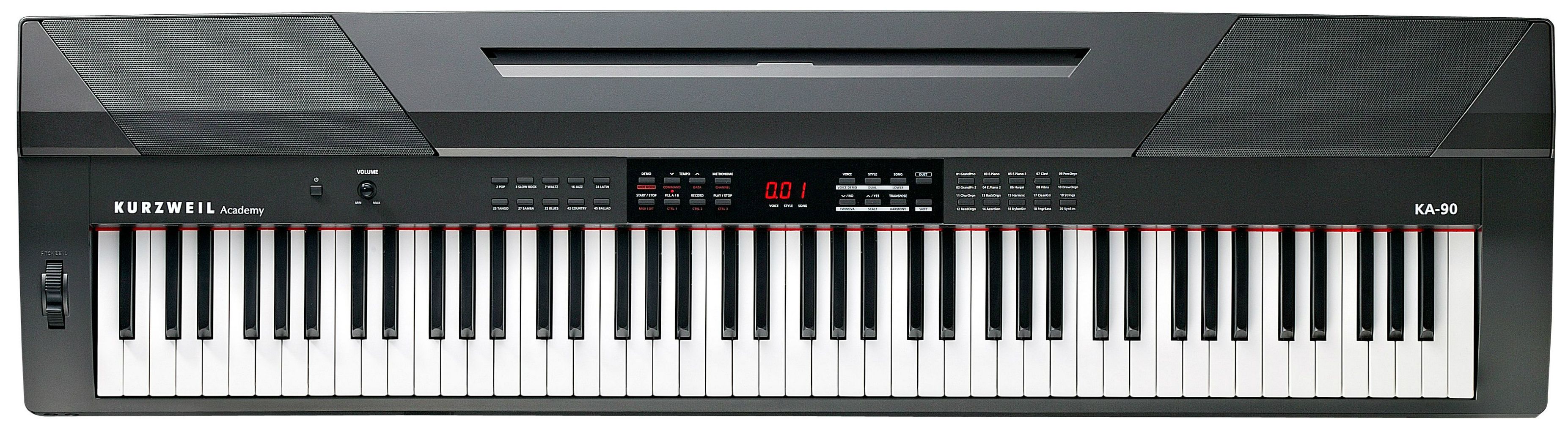 PIANO DIGITAL - KURZWEIL KA90 CON PEDAL SUSTAIN (DE ESCENARIO) NO INCLUYE TRANSPORTE