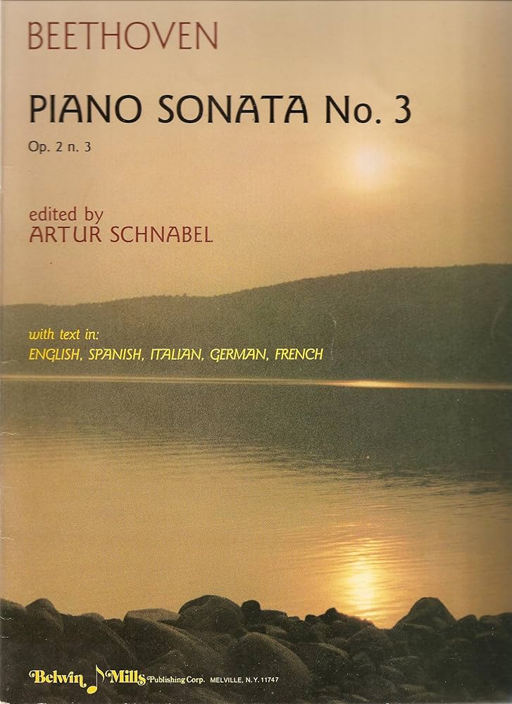 BEETHOVEN L.V. - SONATA Nº3 DO M - OP.2 Nº3