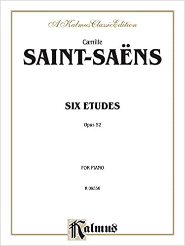 SAINT SAENS C. - ESTUDIOS (6) - OP.52