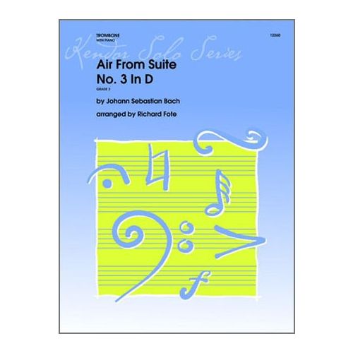 BACH J.S. - ARIA DE LA SUITE EN RE -tb