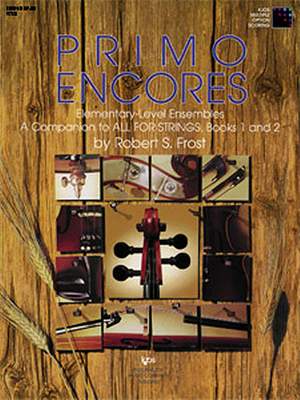 FROST R. - PRIMO ENCORES ( STRING BASS)