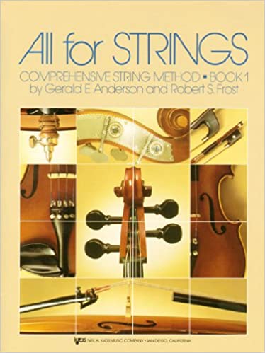 ANDERSON - ALL FOR STRINGS V.1 - SCORE MANUAL