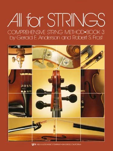ANDERSON - ALL FOR STRINGS V.3 - SCORE MANUAL