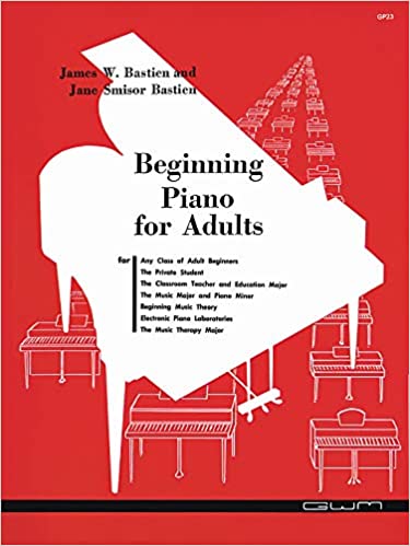 BASTIEN J. - BEGINNING PIANO FOR ADULTS (GP23)