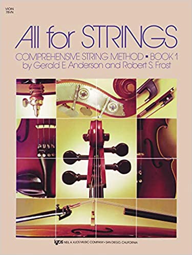ANDERSON - ALL FOR STRINGS V.1 -  VIOLIN
