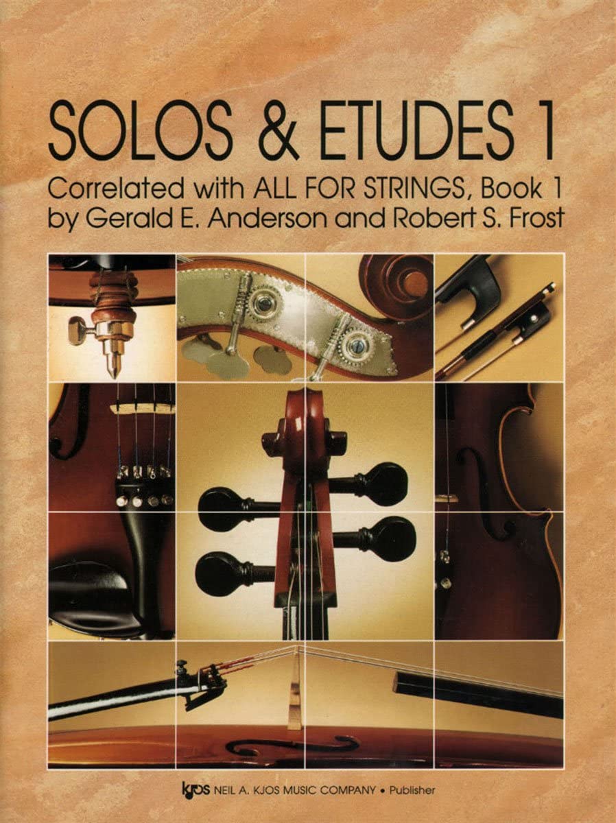 ANDERSON/FROST. - SOLOS Y ESTUDIOS Vº1 VIOLIN