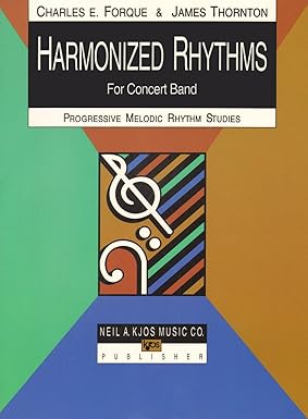 C.Forque.- Harmonized Rhythms for Concert Band (Saxo Alto) W18XE
