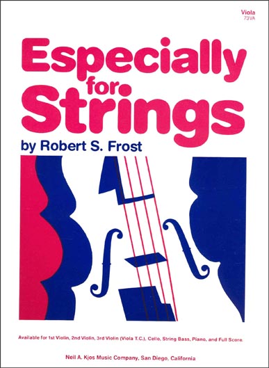 FROST R. - SPECIALLY FOR STRINGS VIOLA