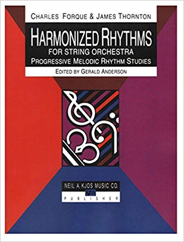 FORQUE/THORNTON - HARMONIZED RHYTHMS STRING ORCHESTRA VIOLIN