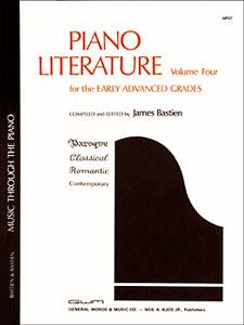 BASTIEN J. - PIANO LITERATURA 4
