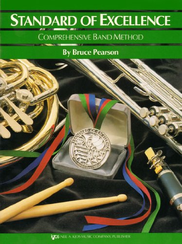 PEARSON B. - STANDARD OF EXCELENCE V .3 ELECTRIC BASS COMPRENSIVE BAND METHOD
