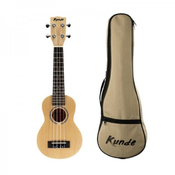UKELELE SOPRANO - KUNDE MERCURY NATURAL (INCLUYE FUNDA)