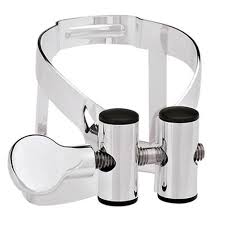 ABRAZADERA Y BOQUILLERO CLARINETE - VANDOREN M/O   plateada LC51SP