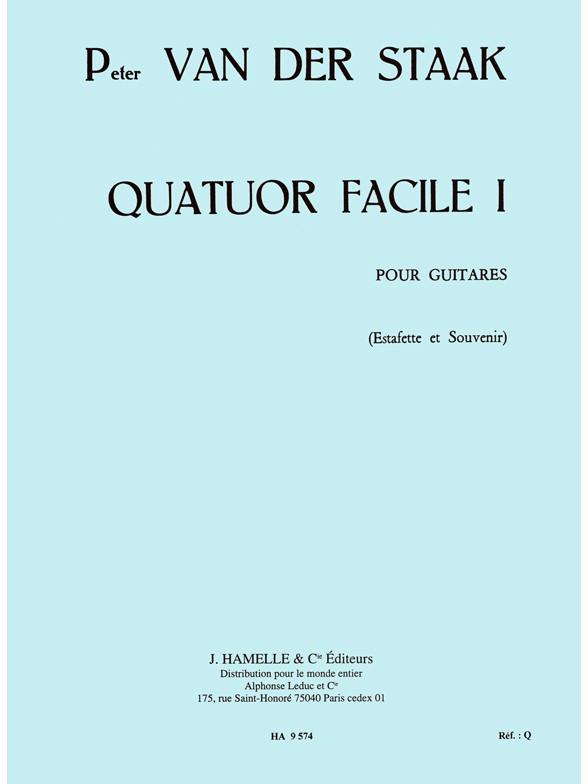 STAAK P. - CUARTETO FACIL Vº 1 (4GUI)
