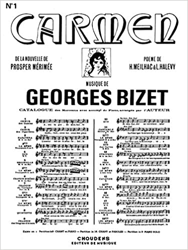 BIZET G. - PESCADOR DE PERLAS Y ROMANCE DE NADIR TENOR Y PIANO