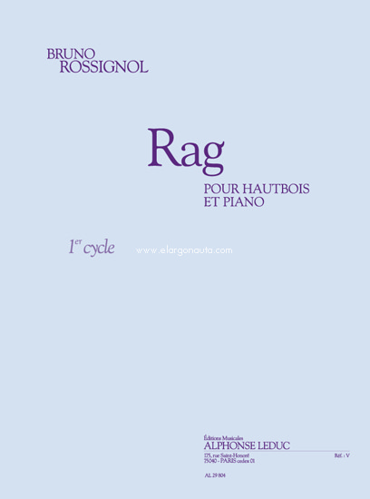 B.ROSSIGNOL - RAG ( hautbois/piano)