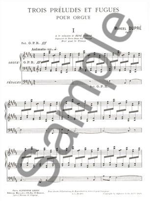 DUPRE M. - PRELUDIOS Y FUGAS OP.7