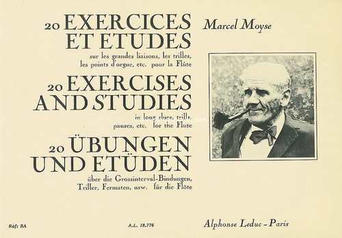 MOYSE M. - EJERCICIOS Y ESTUDIOS (20) FLAUTA