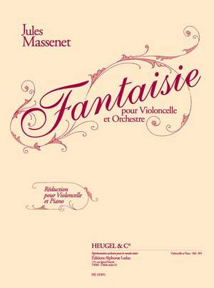 MASSENET J. - FANTASIA (VIOLONCELLO Y PIANO)