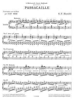 HANDEL G.F. - PASACALLE (ARPA)
