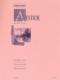 BOZZA E. - AGRESTIDE FLAUTA Y PIANO