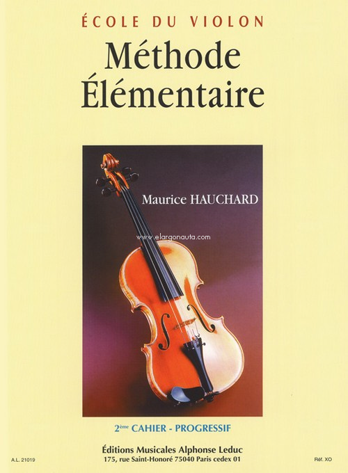 HAUCHARD M. - METODO ELEMENTAL DE VIOLIN V.2