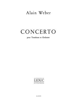 WEBER A. - CONCIERTO  (TB/P)