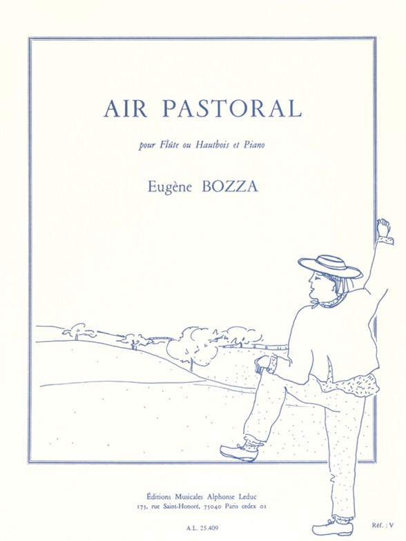 BOZZA E. - AIR PASTORAL (FLAUTA u OBOE Y PIANO