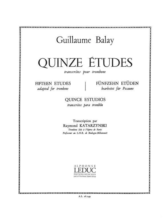 BALAY G. - ESTUDIOS (15) (TROMBON)