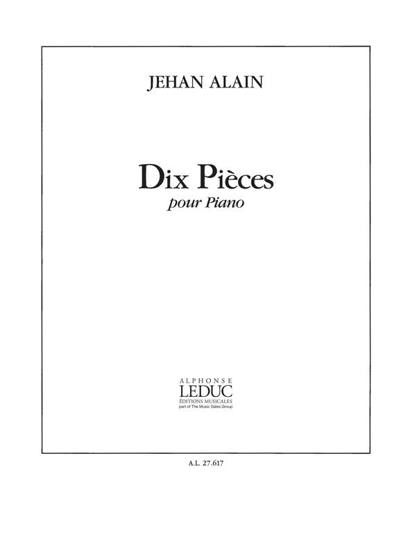 ALAIN J. - PIEZAS (10) PIANO