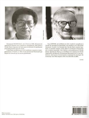 BOURSAUL/LEFEVRE - CLASE DE BATERIA EN LOS CONSERVATORIOS V.3